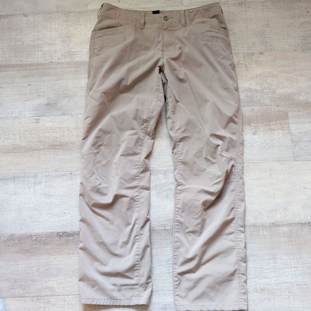 ​5.11 Tactical Series Men's Cargo Pants Khaki Tan Ripstop Utility Workwear 34x32